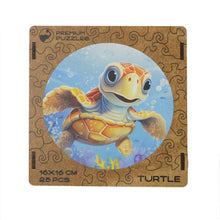 Wooden Turtle puzzle