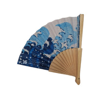 Hand Fan Hokusai - Under the Wave off Kanagawa - LAD