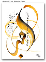 Caligraphy Poster  'Size A3'
