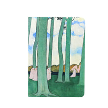 A5 Notebook. Landscape with green trees, 1893