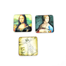 Magnets set of 6 pcs Da Vinci