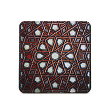 Square PU Leather Coaster (Mamluks Pattern)