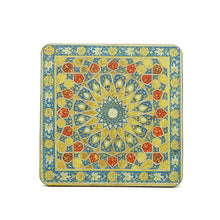 Square PU Leather Coaster (Mamluks Pattern)