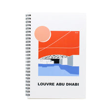 Haritz - Louvre Abu Dhabi - Spiral Notebook