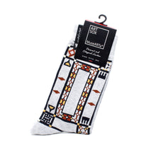 Pavement and Octagonal Fountain - Socks