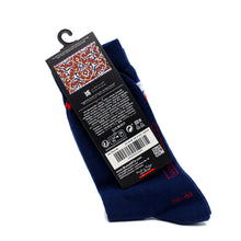 Tile with volute Decoration on red ground - Socks