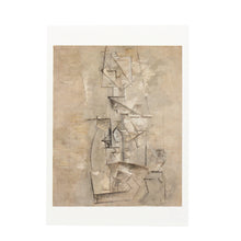 Postcard - Woman with a Mandolin