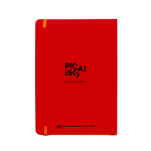 Notebook - Elastic Red Picasso