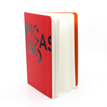 Notebook - Elastic Red Picasso