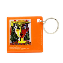 Keyring - Bust of a Woman with a Hat