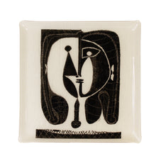 Plateau 'Figure Stylisee (Picasso)' 46x46cm
