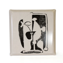 Plateau 'Figure (Picasso)' 46x46cm