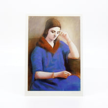 Postcard - Picasso Olga pensive