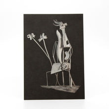 Postcard - Picasso Woman in the garden