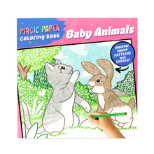 Magic Paper Coloring Book:  Baby Animals
