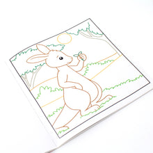 Magic Paper Coloring Book:  Baby Animals