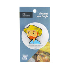 Pin Van Gogh Self-Portrait with Straw Hat
