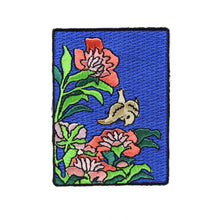 Patch - Peonies and Canary