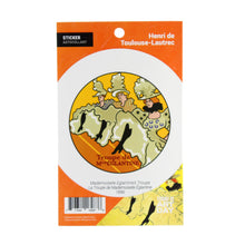 Sticker -Toulouse-Lautrec