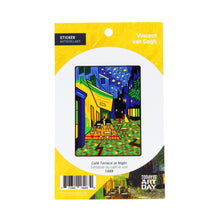 Sticker-Cafe Terrace at Night