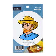 Sticker -Self-Portrait with Straw Hat