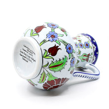 Iznik Pitcher Vase 21 cm
