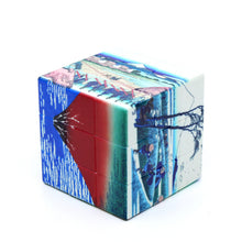 Rubik's cube Hokusai