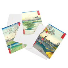 Set of 12 postcards 'Hiroshige Box'