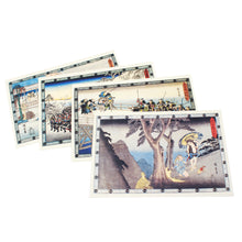 Hiroshige Postcard Set – Le trésor des vassaux fidèles - Set of 16 Postcards
