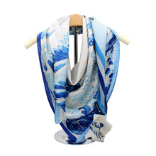 Great Wave - Square (100% Silk)