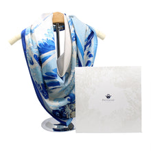 Great Wave - Square (100% Silk)