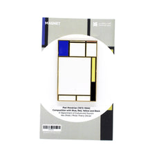 Magnet - Composition with Blue, Red, Yellow, and Black - Louvre Abu Dhabi
