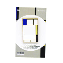 LAD Pin - Composition with Blue, Red, Yellow, and Black