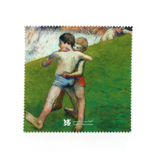 Microfiber Cloth - Children Wrestling  By Gauguin - LAD