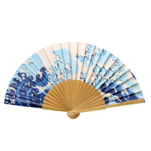 Hand Fan Hokusai - Under the Wave off Kanagawa - LAD