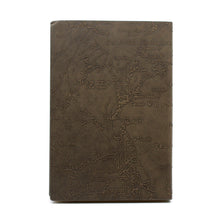 A5 Notebook - Ship Wheel & Map