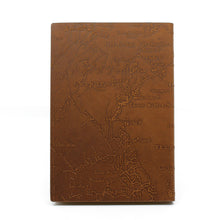 A5 Notebook - Ship Wheel & Map