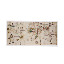 Panoramic Postcard - Planisphere by Vesconte Maggiolo - Louvre Abu Dhabi
