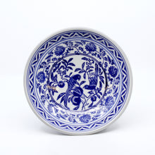 Tea Tray - Blue and White Ceramic
