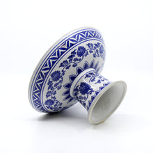 Tea Tray - Blue and White Ceramic