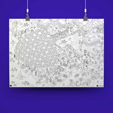 Giant Coloring Poster - Louvre Abu Dhabi