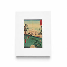 Framed Artwork -  Hiroshige Asuka Hill - LAD