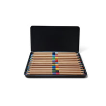 Box of Duo Coloring Pencil - Blossoming Trees by Hiroshige - LAD