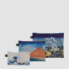 Zip pockets 'Hokusai'