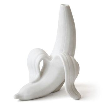 Jonathan Adler. Banana Bud Vase, matte white.