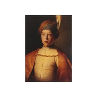 Postcard 'Boy in a Cape and Turban'