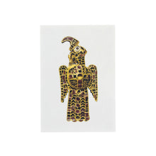 Postcard 'Eagle-shaped fibula from Domagnano'