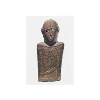 Postcard 'Anthropomorphic stele'