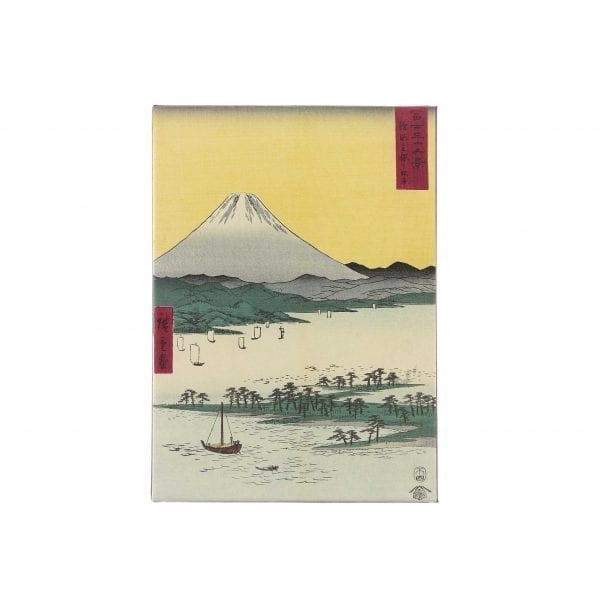 Set of 12 postcards Hiroshige Box
