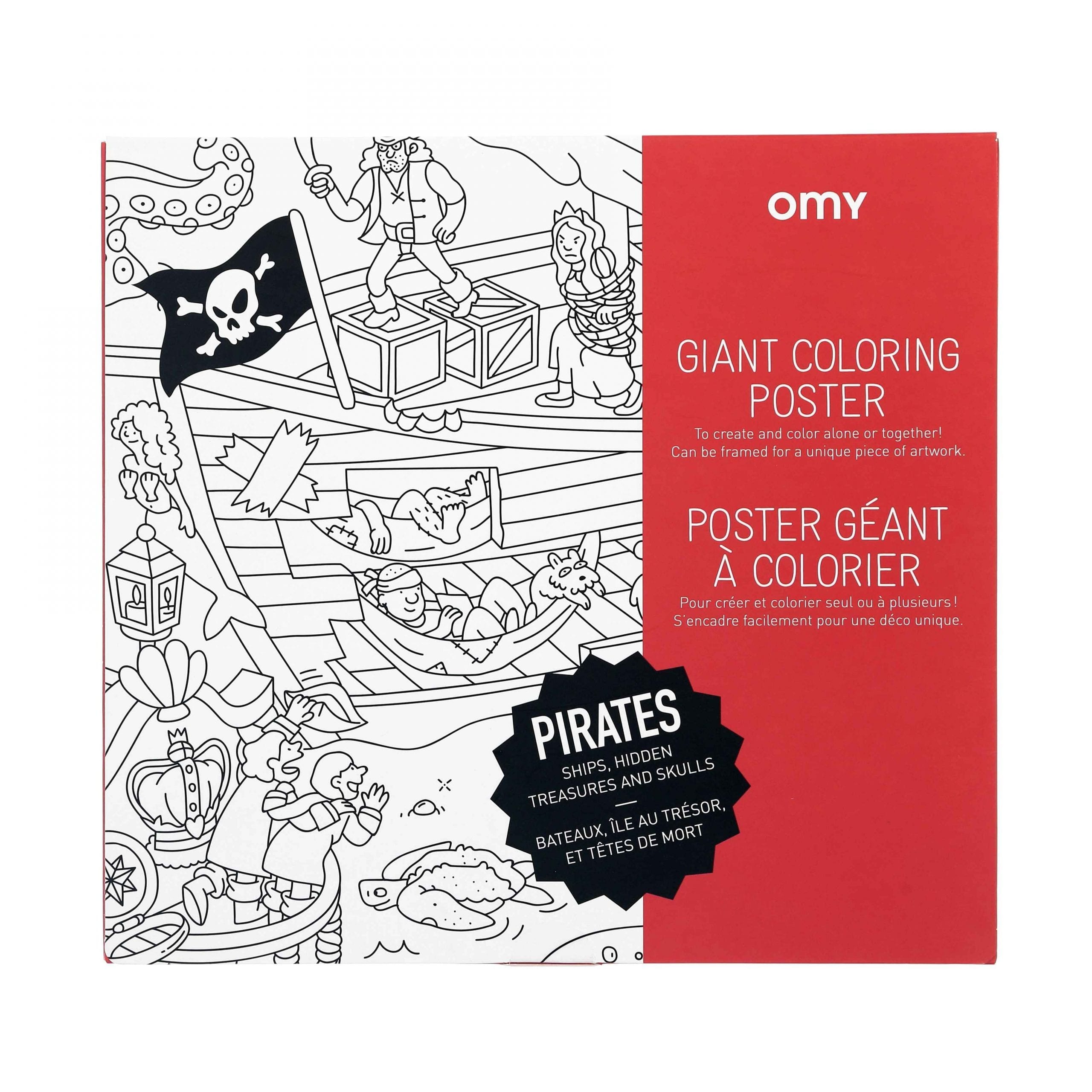 Coloring Poster 'Pirates' - Louvre Abu Dhabi Boutique